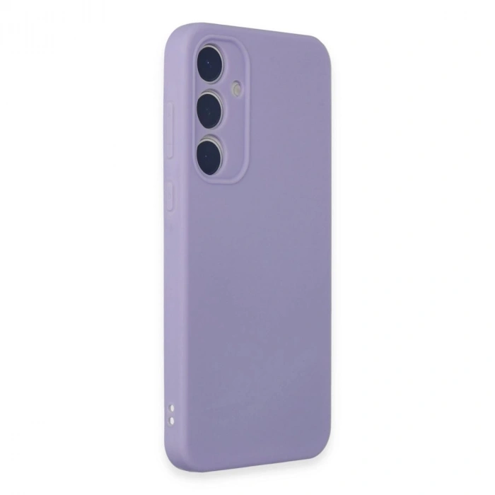 MARSİLYAN™- Samsung Galaxy A35 5g Kılıf First Silikon - Lila