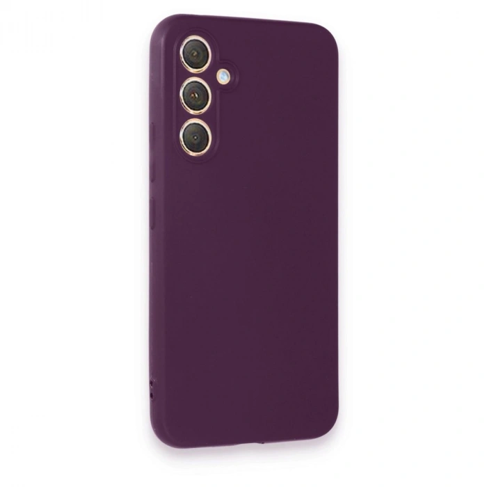 MARSİLYAN™- Samsung Galaxy A54 5g Kılıf First Silikon - Mor