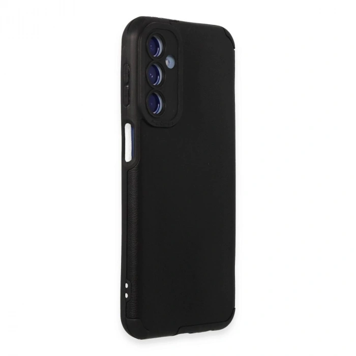 MARSİLYAN™- Samsung Galaxy M34 5g Kılıf Loop Deri Silikon - Siyah