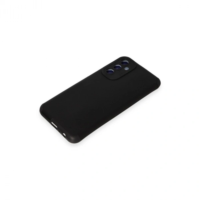 MARSİLYAN™- Samsung Galaxy M34 5g Kılıf Loop Deri Silikon - Siyah