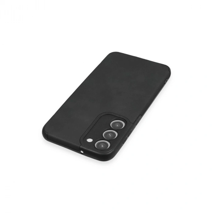 MARSİLYAN™- Samsung Galaxy S23 Plus Kılıf Loop Deri Silikon - Siyah