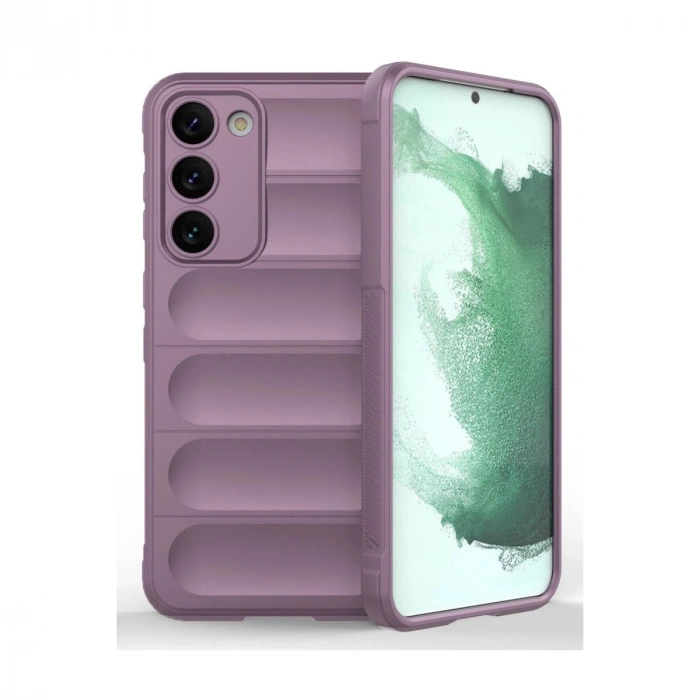 MARSİLYAN™- Samsung Galaxy S23 Plus Kılıf Optimum Silikon - Mor