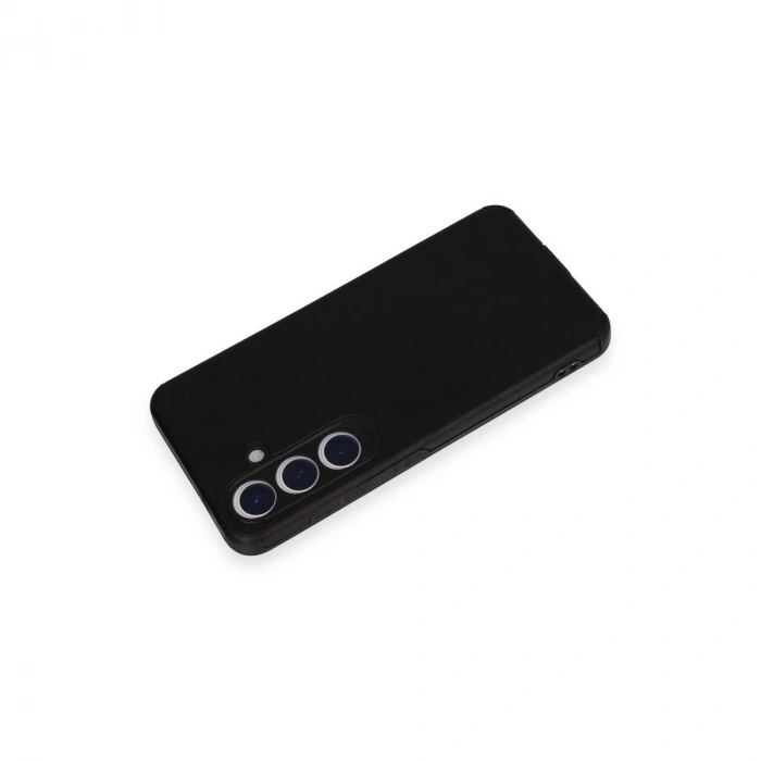MARSİLYAN™- Samsung Galaxy S24 Kılıf Loop Deri Silikon - Siyah