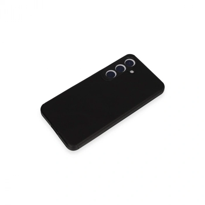 MARSİLYAN™- Samsung Galaxy S24 Kılıf Loop Deri Silikon - Siyah