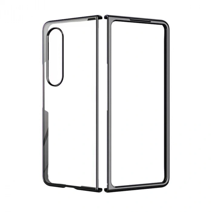 MARSİLYAN™- Samsung Galaxy Z Fold 4 Kılıf Fold Element Kapak - Siyah