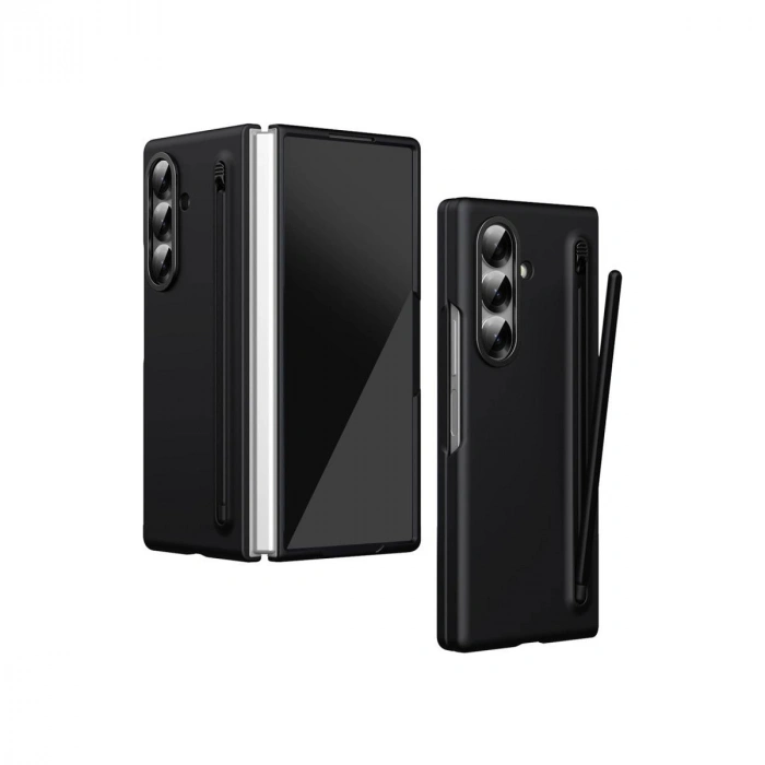 MARSİLYAN™-  Samsung Galaxy Z Fold 6 Hole Fold Kapak - Siyah