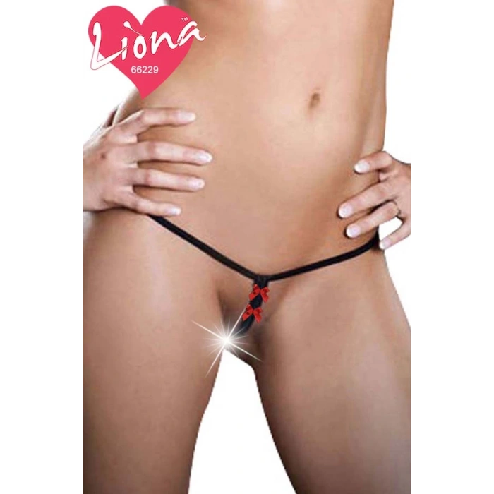 MARSİLYAN-- Seksi Siyah G-String