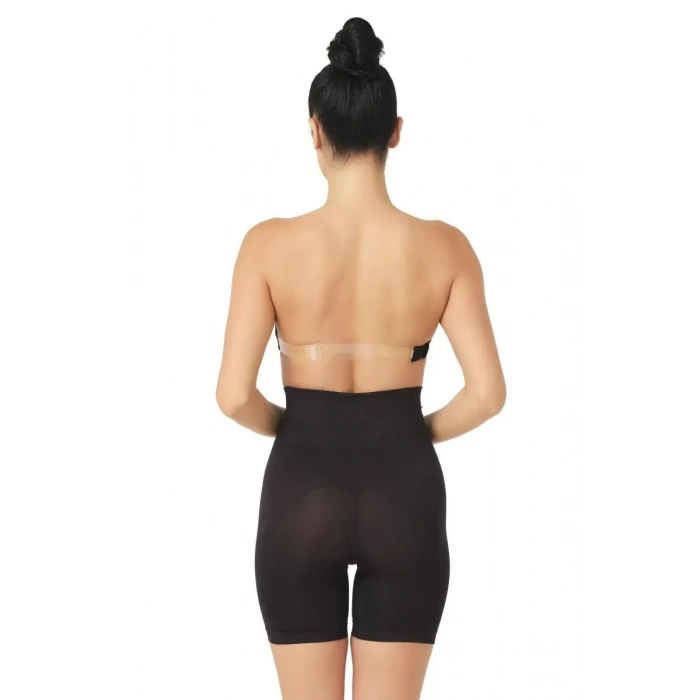 MARSiLYAN- Siyah  2017 Düşük Bel Double Pantalon Korse