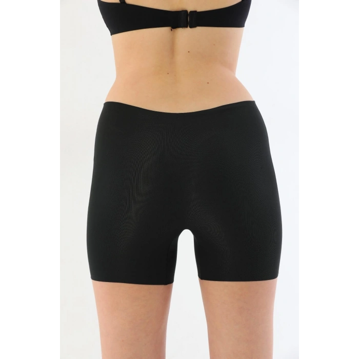 MARSiLYAN-  Siyah MI 2703 Lazer Kesim İz Yapmaz Hayalet Boxer