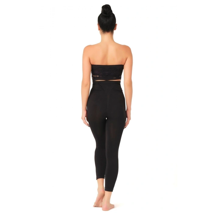 MARSiLYAN-  Siyah MI Emay 3810 Tayt Korse