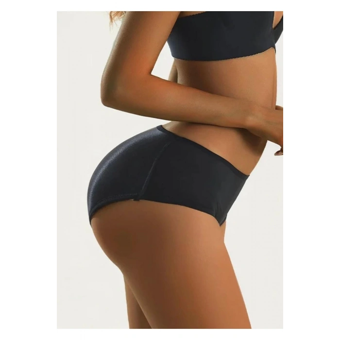 MARSİLYAN- Siyah Popo Şekillendirici Külot Korse - 721