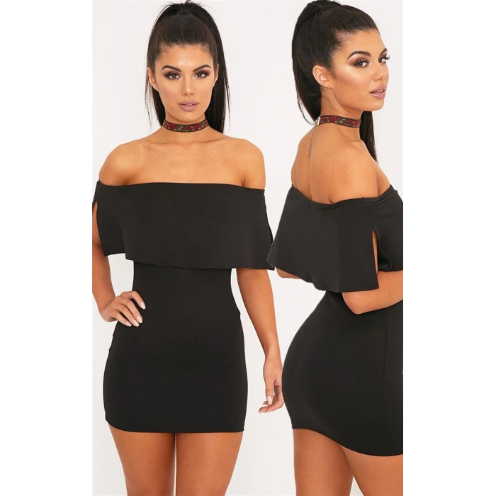 MARSiLYAN- Tarz Mini Elbise