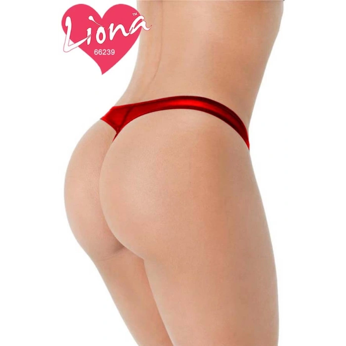 MARSİLYAN- Taşlı Büyük Beden Seksi Külot