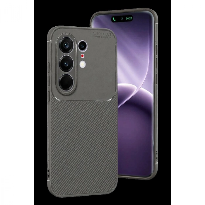 MARSİLYAN™- Tecno Camon 50 Pro 5g Auto Focus Karbon Kapak - Gri
