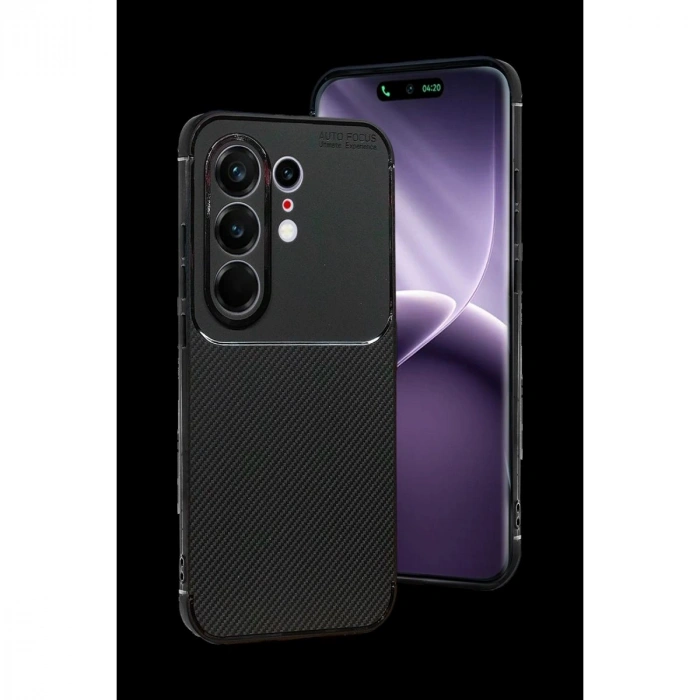 MARSİLYAN™- Tecno Camon 50 Pro 5g Auto Focus Karbon Kapak - Siyah