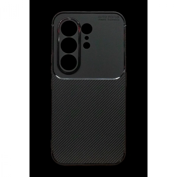 MARSİLYAN™- Tecno Camon 50 Pro 5g Auto Focus Karbon Kapak - Siyah
