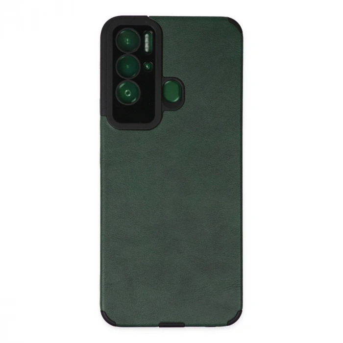 MARSİLYAN™- Tecno Pova Neo Kılıf Loop Deri Silikon - Yeşil