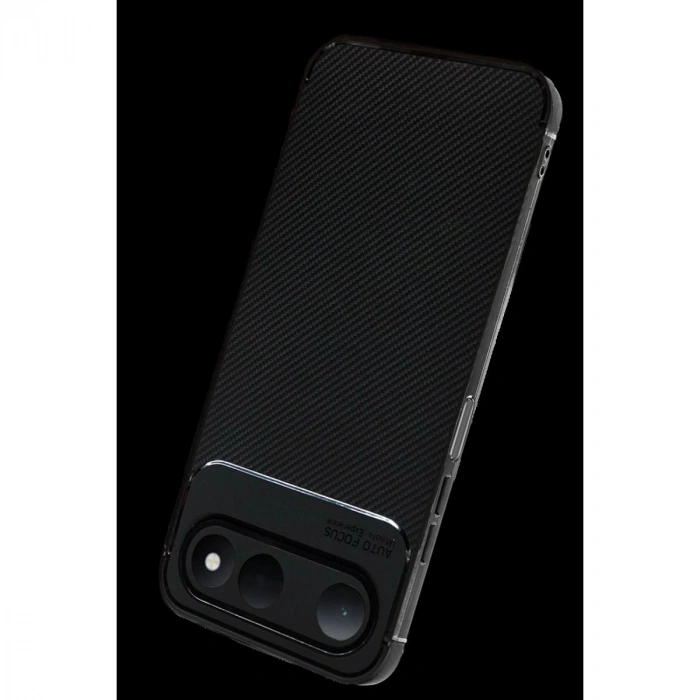 MARSİLYAN™-  Tecno Spark 50 5g Auto Focus Karbon Kapak - Siyah