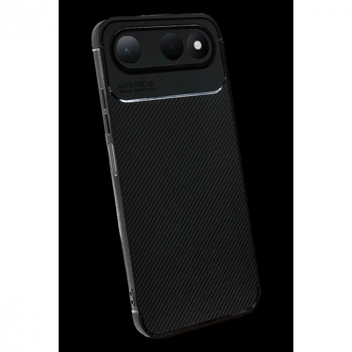 MARSİLYAN™-  Tecno Spark 50 5g Auto Focus Karbon Kapak - Siyah