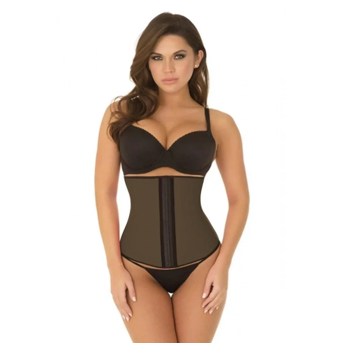 MARSiLYAN- Ten Mı 9161 Terletici Agraflı Bel Korse