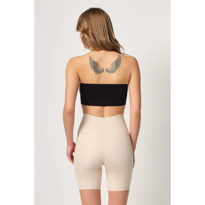 MARSiLYAN-  Ten MI Emay 2707 Lazer Yüksek Bel Paçalı Hayalet Korse