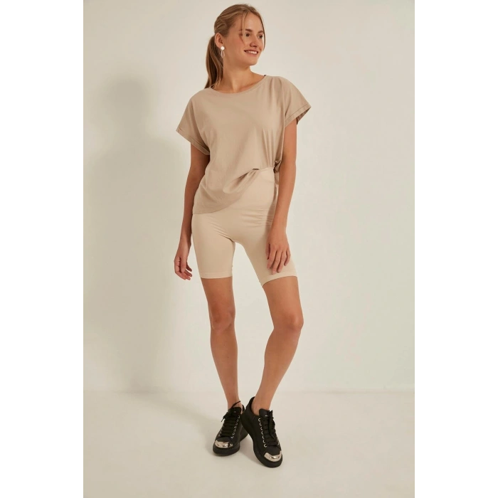 MARSiLYAN-  Ten MI Emay 3005 Soft Uzun Paçalı Boxer Korse