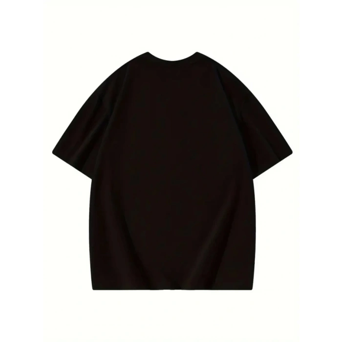 MARSiLYAN- Thousand Baskılı Oversize Bisiklet Yaka Tshirt