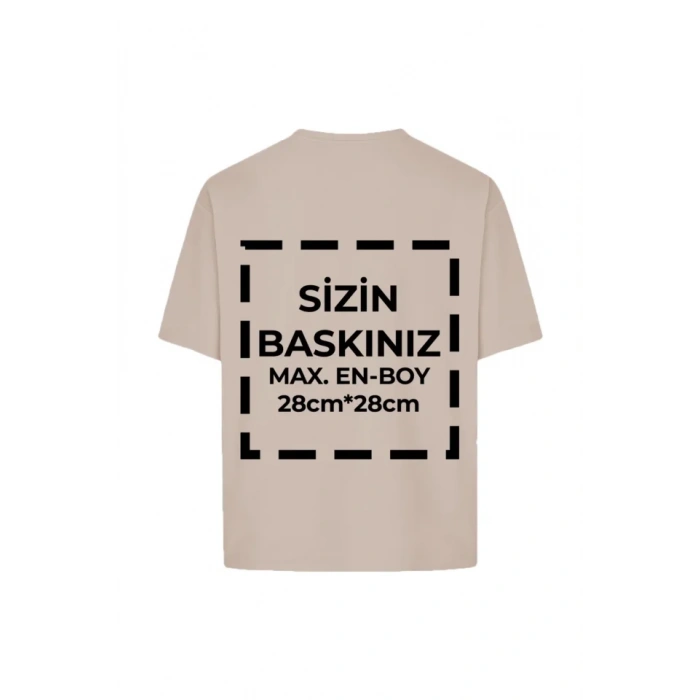 MARSiLYAN- Tişört Tasarla 24/1 Kumaş - Bej