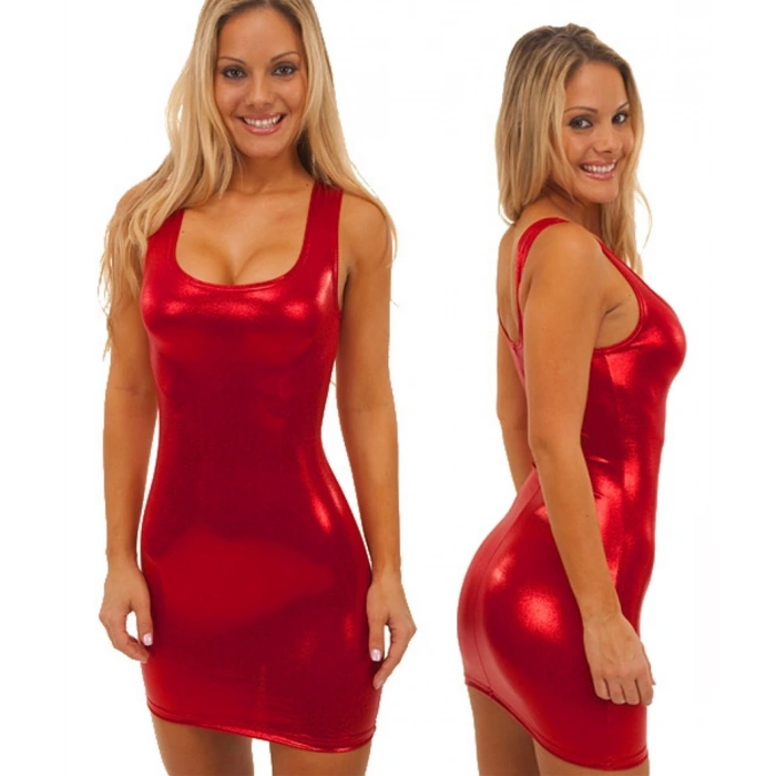 MARSiLYAN-  TP100710 Lame Mini Elbise