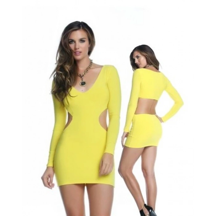 MARSiLYAN-  TP101004 Seksi Mini Elbise