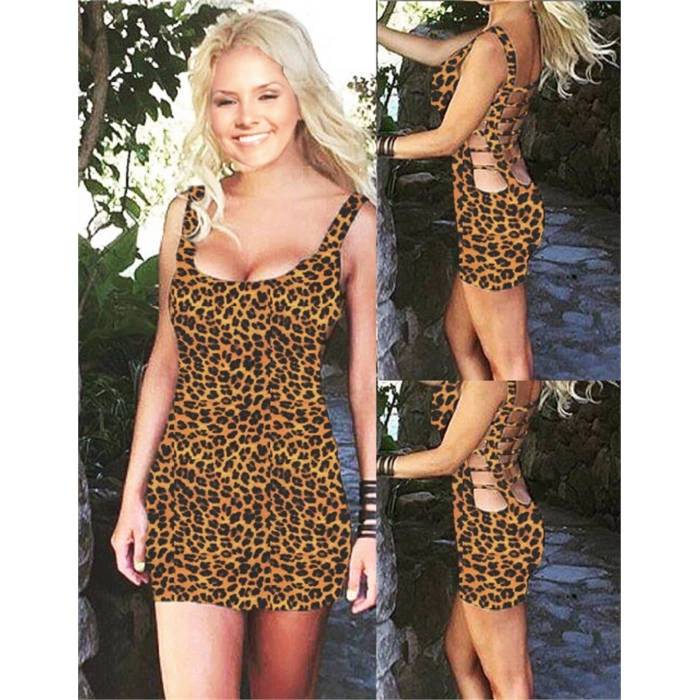 MARSiLYAN-  TP101143 Özel Tasarım Sırt Dekolteli Mini Elbise