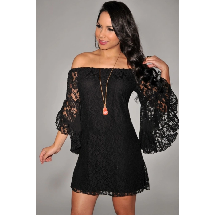 MARSiLYAN-  TP101225 Dantelli Elbise