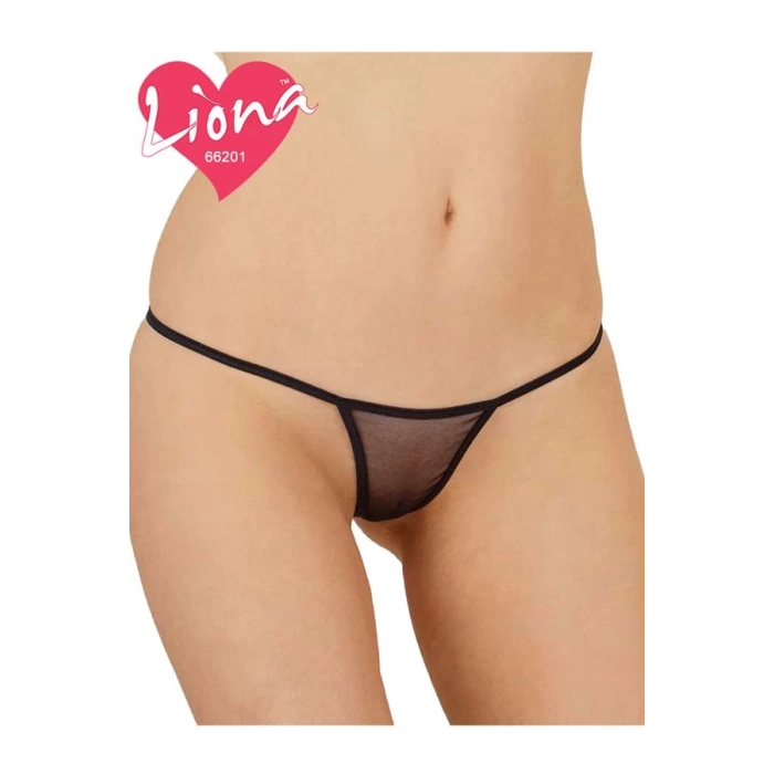 MARSİLYAN- Transparan Büyük Beden G-String