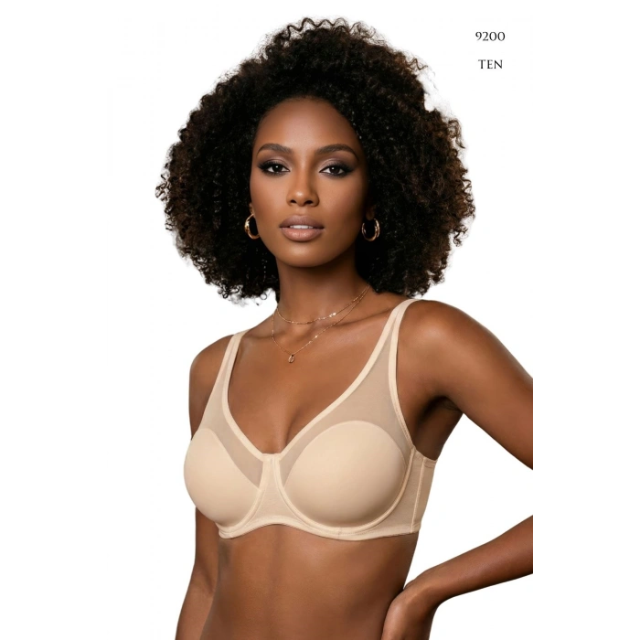 MARSiLYAN- TÜL KAPLI SOFT C-CUP SÜTYEN KADIN 9200