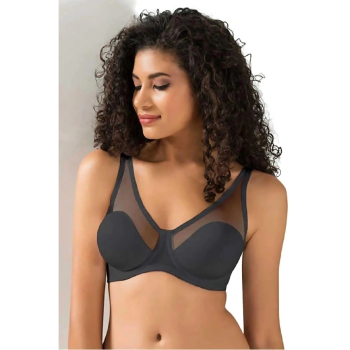 MARSiLYAN- Le Jardin Tül Kaplı Soft Cup Sütyen - LJ9200C