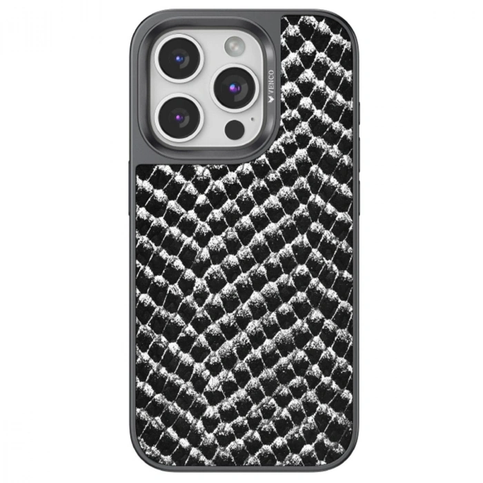 MARSİLYAN™- Venco Apple İphone 15 Pro Viper Kapak - Siyah