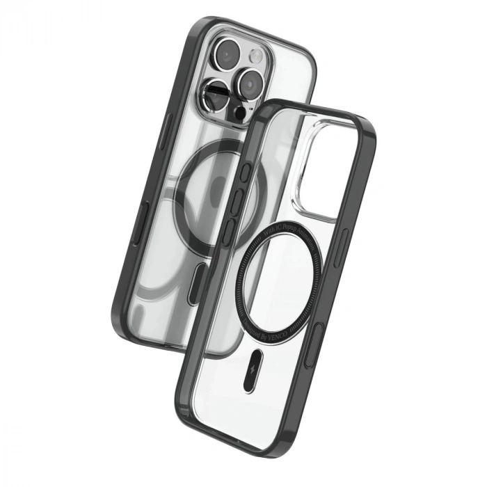 MARSİLYAN™- Venco Apple İphone 16 Pro Joly Magsafe Kapak - Siyah