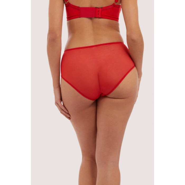 MARSiLYAN- Venlisa Dantelli Şerit Detaylı String Külot V6200