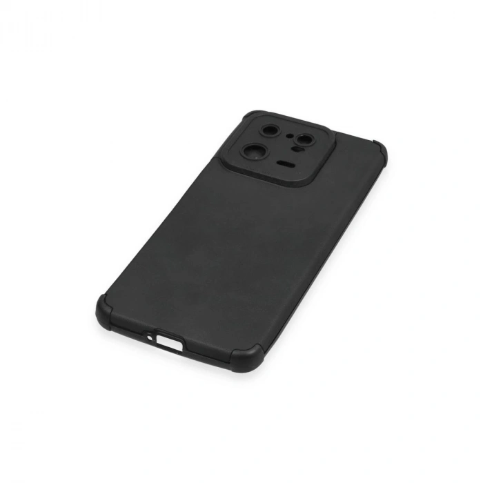 MARSİLYAN™- Xiaomi Mi 13 Pro Kılıf Loop Deri Silikon - Siyah