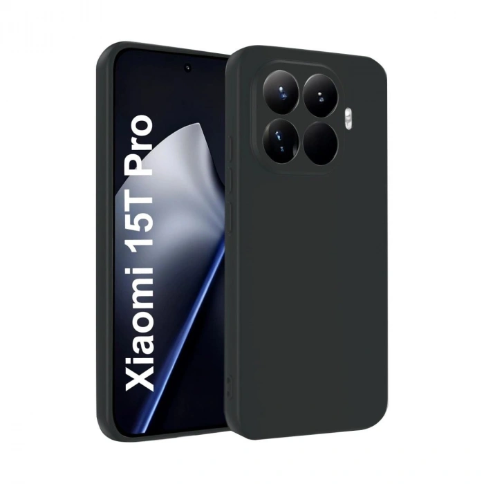 MARSİLYAN™- Xiaomi Mi 15t Pro First Silikon - Siyah