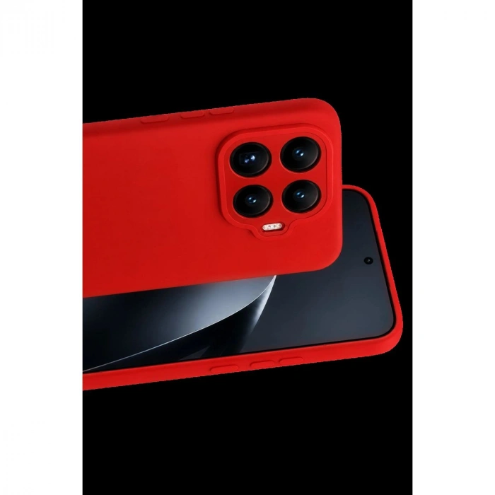 MARSİLYAN™- Xiaomi Mi 17t First Silikon - Kırmızı