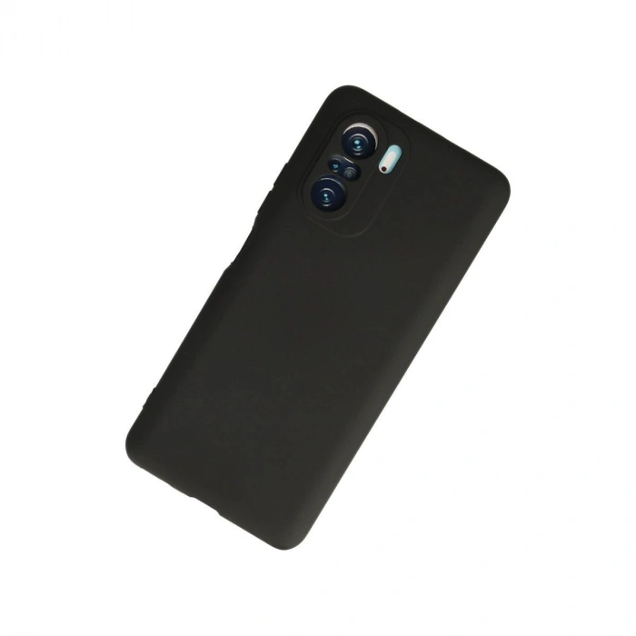 MARSİLYAN™- Xiaomi Poco F3 Kılıf First Silikon - Siyah