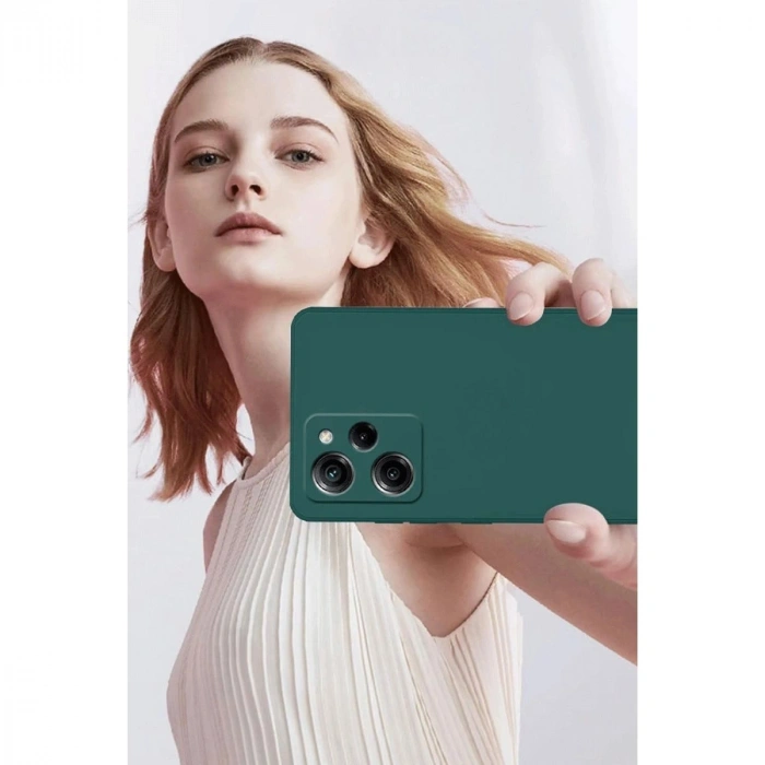 MARSİLYAN™- Xiaomi Poco X5 5g Kılıf First Silikon - Siyah