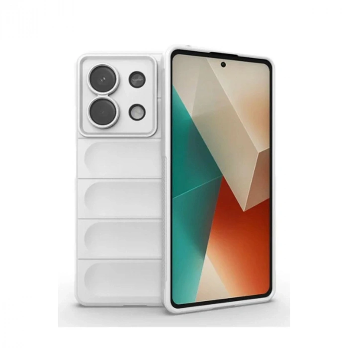 MARSİLYAN™- Xiaomi Poco X6 Kılıf Optimum Silikon - Krem