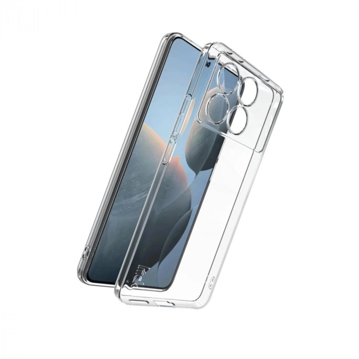 MARSİLYAN™- Xiaomi Poco X6 Pro Kılıf Lüx Şeffaf Silikon