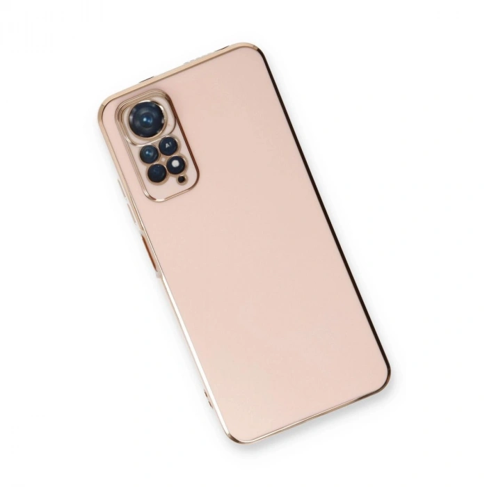 MARSİLYAN™- Xiaomi Redmi Note 11 Kılıf Volet Silikon - Pembe