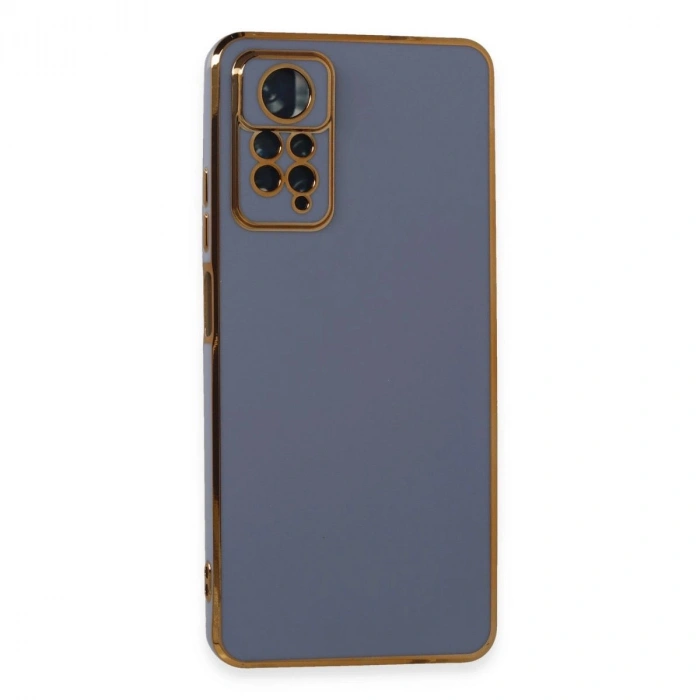 MARSİLYAN™- Xiaomi Redmi Note 11 Pro Kılıf Volet Silikon - Mavi