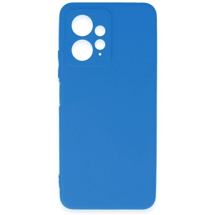 MARSİLYAN™- Xiaomi Redmi Note 12 4g Kılıf First Silikon - Mavi