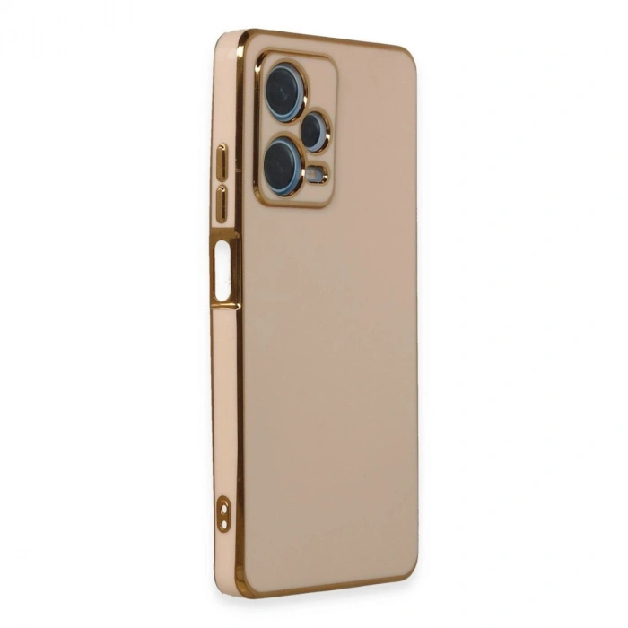 MARSİLYAN™- Xiaomi Redmi Note 12 Pro Plus Kılıf Volet Silikon - Pembe