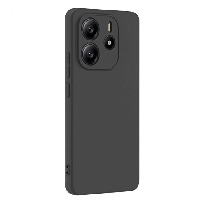 MARSİLYAN™- Xiaomi Redmi Note 14 4g Kılıf First Silikon - Siyah